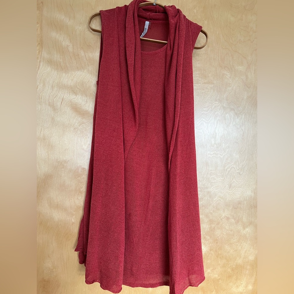 Easy Burnt Orange Tunic from Millia
